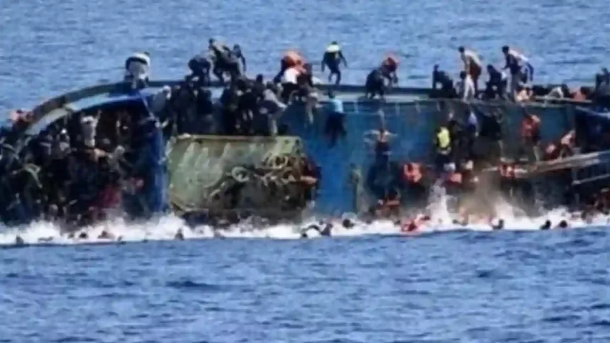 ایف آئی اے کا انسانی اسمگلنگ میں ملوث انتہائی مطلوب ملزم کی گرفتاری کا دعویٰ 1 Libya Coast Boat Sink