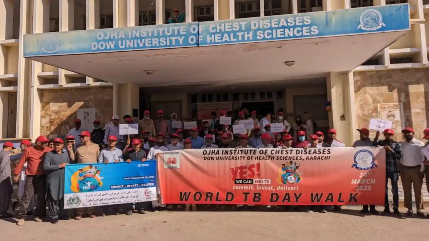 پاکستان میں سالانہ 6 لاکھ 86 ہزار افراد ٹی بی سے متاثر ہوتے ہیں، ماہرین 1 TB 1